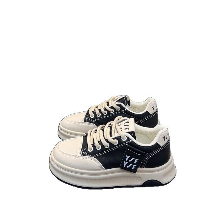 Platform sports bread shoes new autumn breathable board shoes student sports shoes ins casual