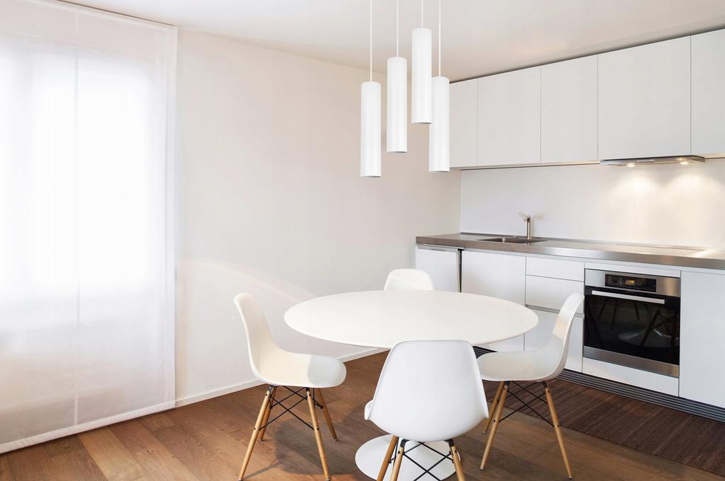 MODERN CEILING HANGING LAMP WHITE LED LAMP