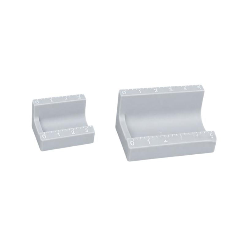 3D Printing Vial Label Applicator Portable Sticker Alignment Tool 1/2Pcs for Essential Oil Bottle Labeling Projects