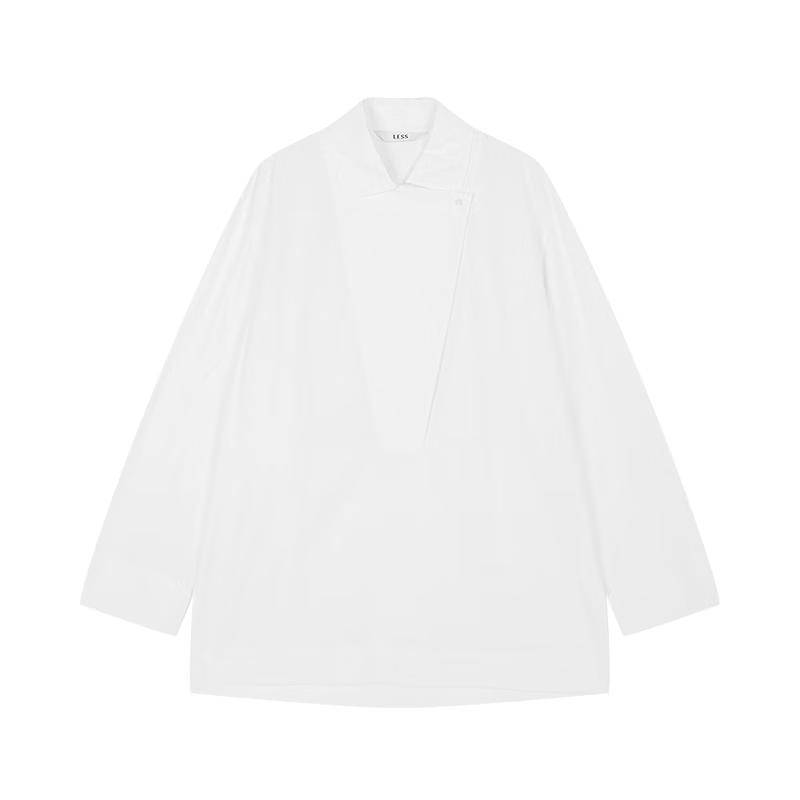 LESS H-Shape Loose Fit Long Sleeve Shirt