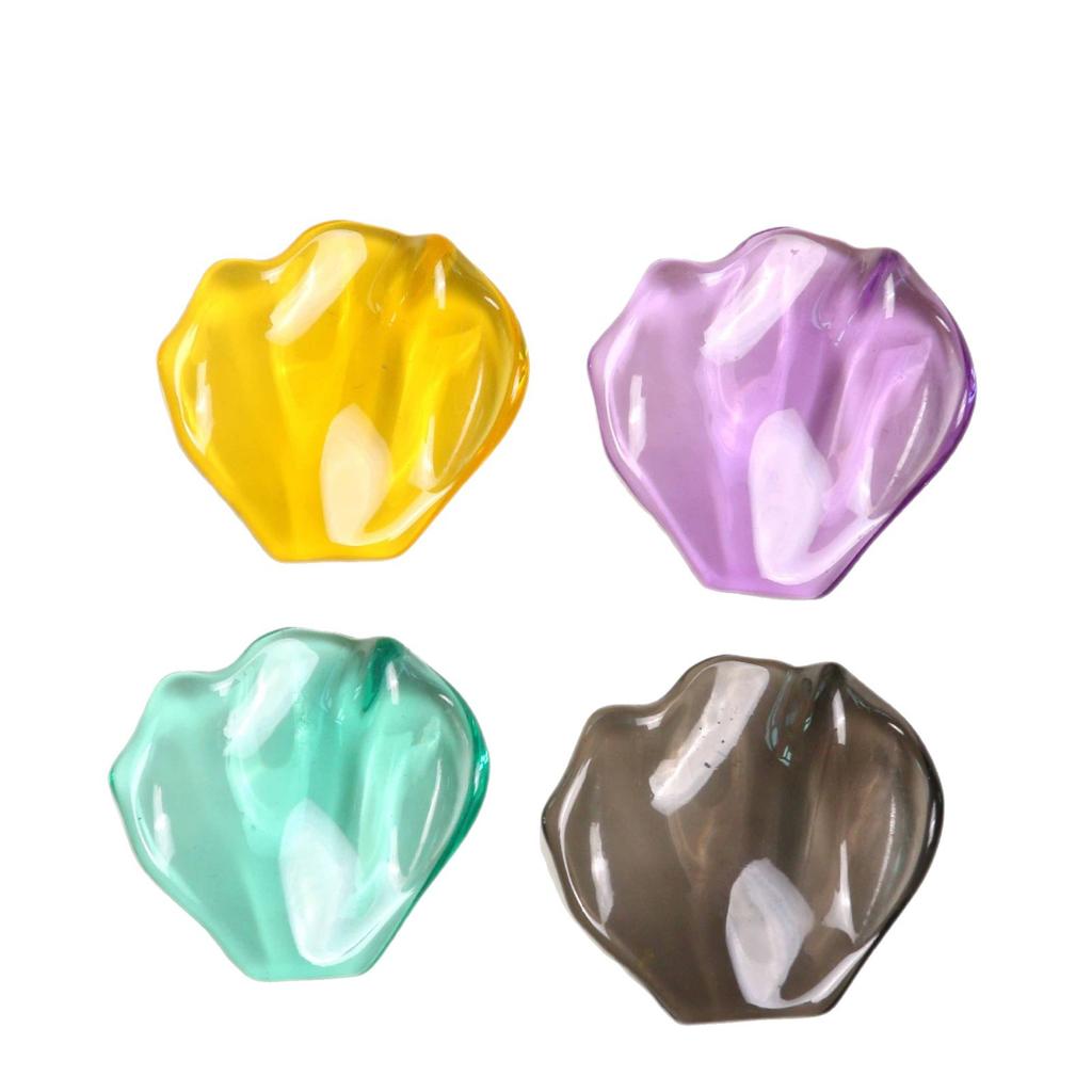 Korean Summer Transparent Leaf Resin Accessories, Sweet DIY Earring Phone Case Craft Making Materials for Women