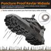 Men's Anti-smashing and Anti-piercing Safety Shoes, Breathable, Comfortable and Wear-resistant Safety Shoes In Summer
