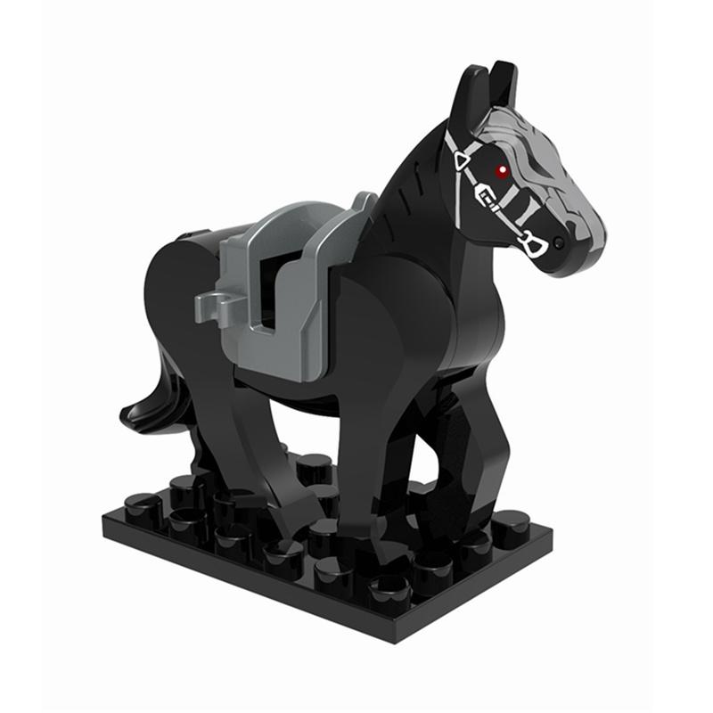 Animals Cute Sheep Goat Cow Pig Dog Chicken Livestock Figures MOC Building Blocks Toys for Children Gifts DIY Toy Animal Part