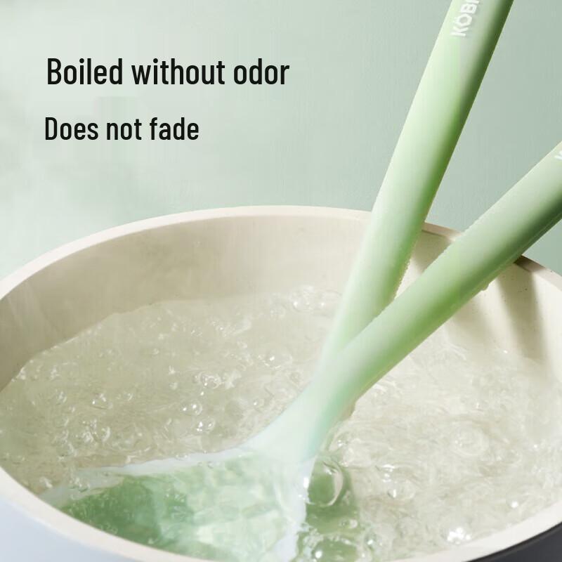 Kangbahe Jelly Series Platinum Silicone Soup Spoon