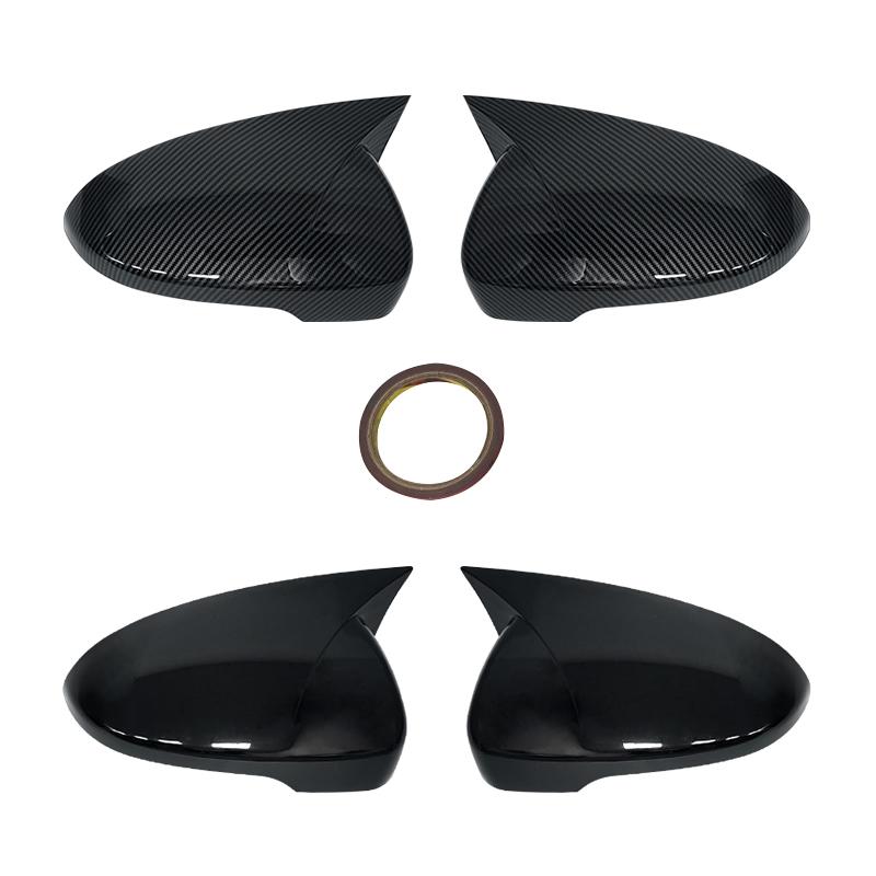 For Hyundai Tucson 2015- 2016 2017 2018 Car Rear View Mirror Ox Horn Side Cover Trim Frame Sticker Caps