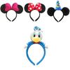 Handmade Cartoon Minnie Mickey Ear Headband Sparkly Animal Rabbit Hairpiece For Adults And Kids