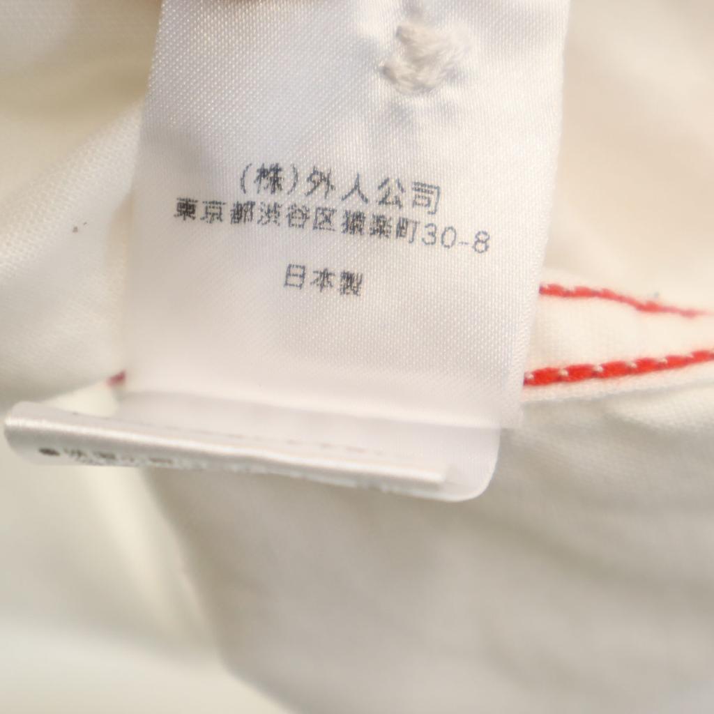 GAIJIN MADE Short Sleeve Made In Japan Cotton Shirt S Off White Men's Used