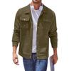 Men's Relaxed-Fit Casual Jacket Long-Sleeve Outerwear