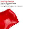 Automotive 38CM Universal Silicone Steering Wheel Cover Elastic Steering Wheel Cover Soft and Multi Functional Automotive Decoration DIY