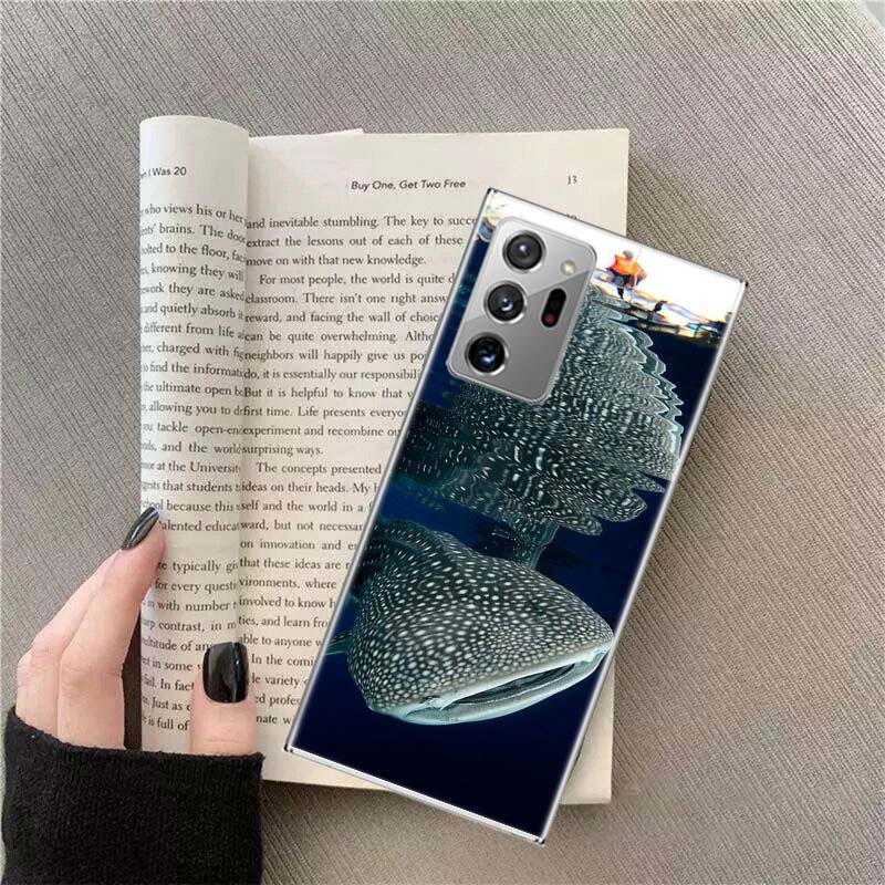 

Ocean Whale Shark Swimming Phone Case for Samsung A17 A37 A57 A54 A14 A24 A34 A07 A04S A02S A12 A22 A32 A52S A16 A26 A36 A56 A72 Samsung A07