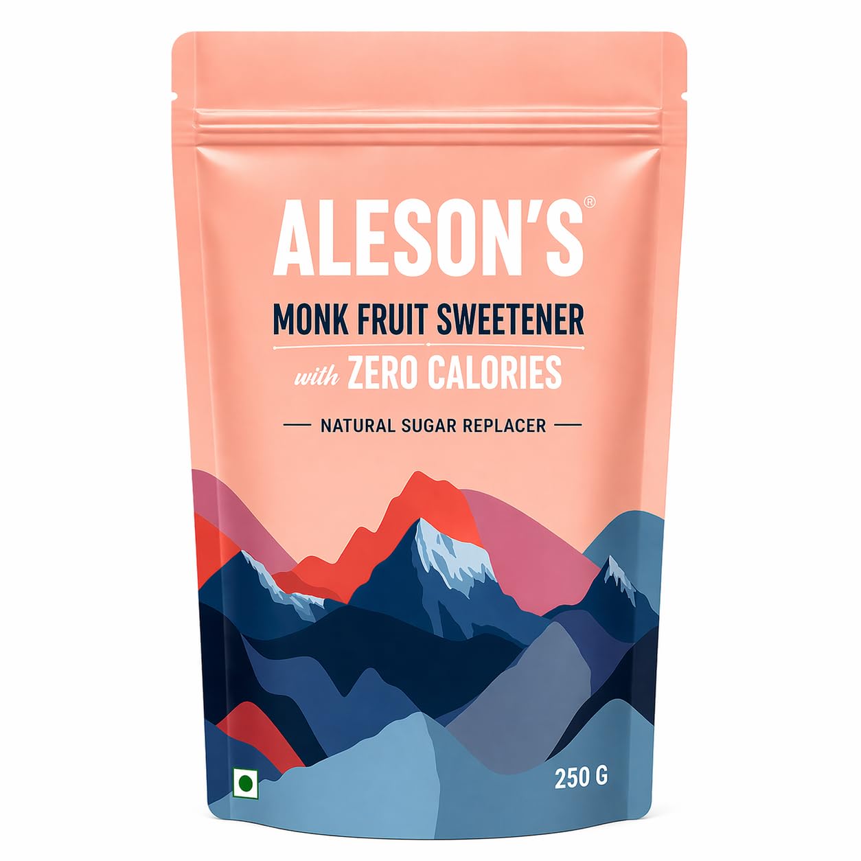 Monk Fruit Sweetener 250g | 1:1 Sugar Replacement | Tastes Like Sugar - No Bitter Aftertaste | Zero Calorie Natural Sugar Substitute | No Blood Sug