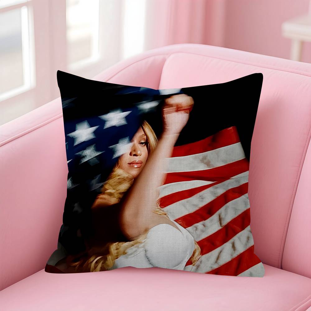 BBeyonce Cowboy Singer Personalized Pillow Dust Cover Bedroom Kids Party Decoration Pillowcase Birthday Children Gift