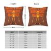 Marcus The Worm 70S Square Pillow Cases Cushion Covers Awesome Zipper Decor Throw Pillow Case Cover For Bed 45*45Cm