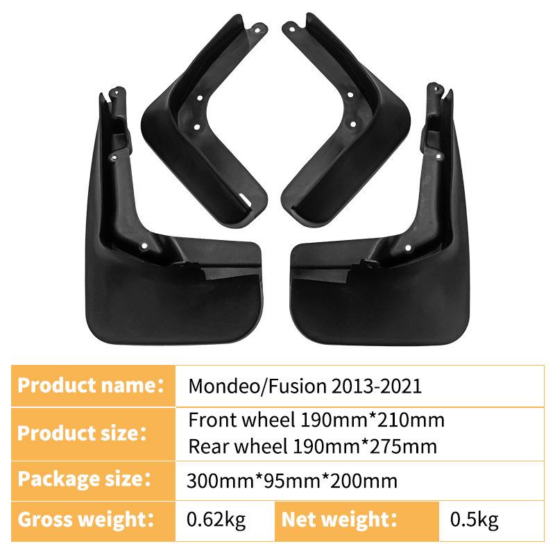 Ford Mondeo Fusion 2013-2018 Car Mud Flaps for Cross-border E-commerce