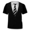 T-shirt con Stampa 3D a Righe, Collo Tondo, Maniche Corte, Moda Divertente, Nuove T-shirt Estive