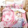 New Fantasy Bishoujo Bedding Set Single Twin Full Queen King Size Bed Set Aldult Kid Bedroom Duvetcover Sets Anime Bed Sheet Set