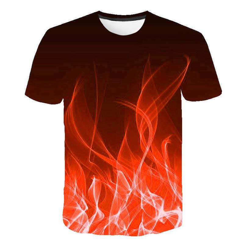 T-Shirt Print Short Summer Sleeve Tee 