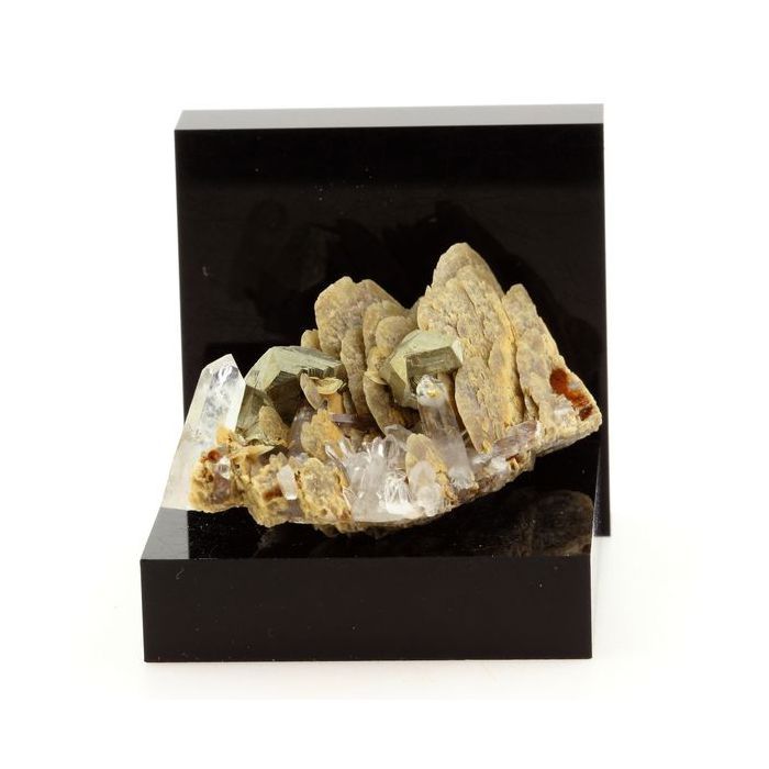 Sidérite, Pyrite, Quartz 119.1 carats