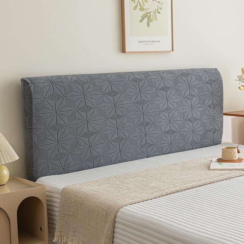 

«Все включено: жаккардовый бархатный чехол для изголовья кровати — мягкий, пыленепроницаемый» 1.8m (Stretch 1.7-1.9m) Thickness ≤15cm