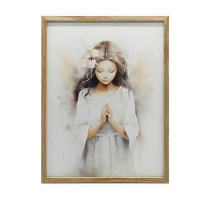 Heavenly Elegance Poster Heavenly Elegance Poster, 40X50 Cm, Gold Aluminum Frame, 230 Gsm Matte Paper