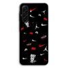 Phone Case - MANIACASE - Samsung Galaxy A37 - TPU Silicone - NIKE JORDAN Pattern - Black
