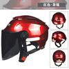 Eternal 365 Motosiklet Kaskı Yetişkinler ABS Yarım Kask 3C Sertifikalı UV Yağmur Korumalı