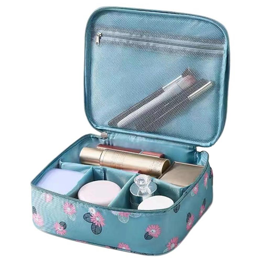 Travel Cosmetic Storage Bag Handbag Oxford Cloth Large Capacity Portable Makeup Bag