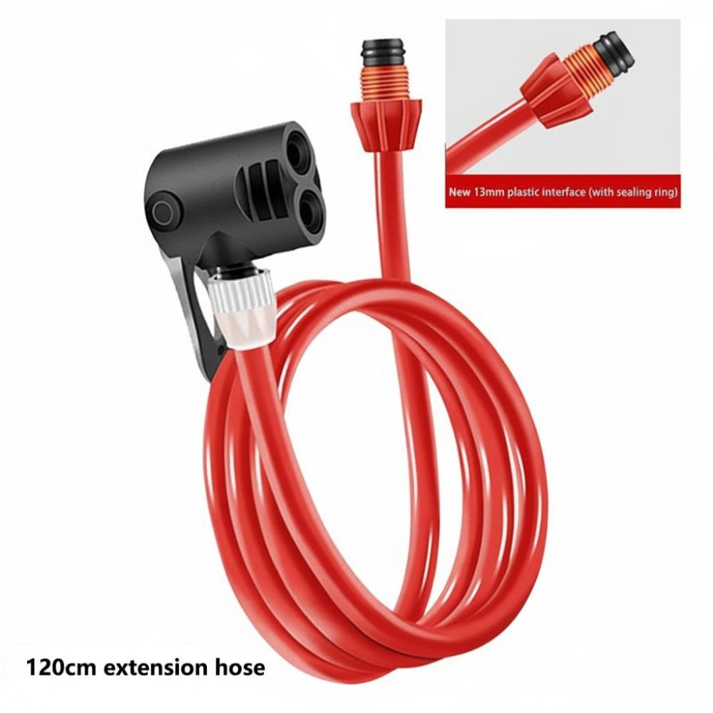 80/120CM Tire Inflator Nozzles Universal Air Pump Connector Air Pump Hose  Bike Pump Accessories