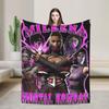 Sub-Zero Mortal Kombat Wool Blankets Fashion Throw Blankets for Home Hotel Sofa 200x150cm Plush Thin Quilt