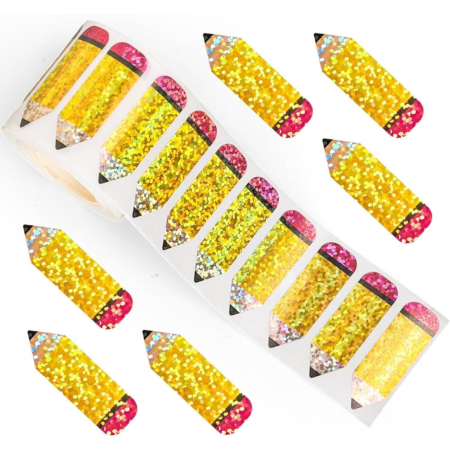 100-500Pcs High-Quality Laser High-Quality Gold High-Quality Pencil High-Quality Stickers High-Quality Party High-Quality Gift High-Quality Wrapping