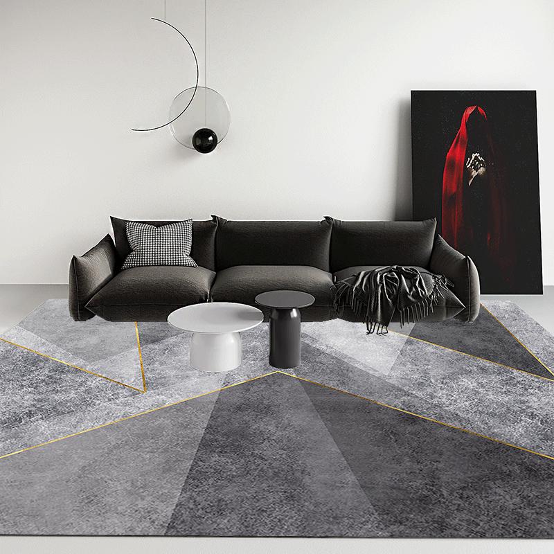 Nordic Modern Living Room Carpet Floor Mat Sofa Coffee Table Mat Bedroom Home Carpet