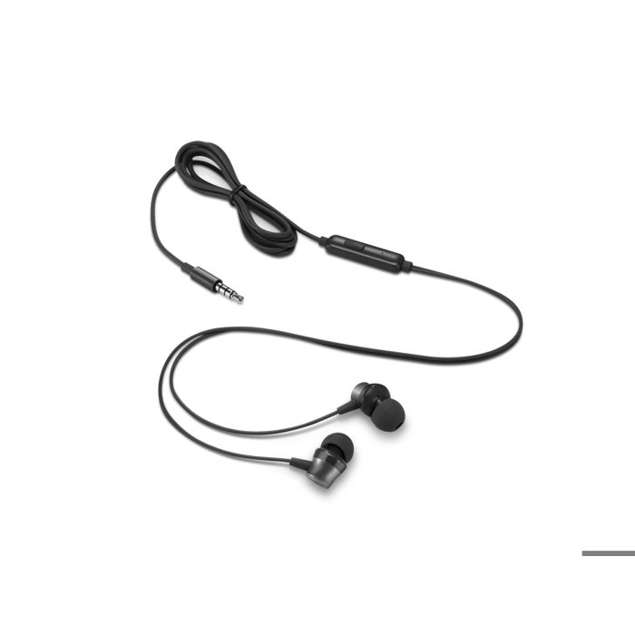 Écouteurs Intra-auriculaires - LENOVO - Gen II - Filaire - Noir - 1,2 M De Câble