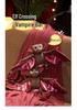 Halloween Cross-Dressing Vampire Bat Plush Toy Decoration