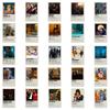 50 American Movie Posters Classic Scene Freeze Frame Decorative Sticker Water Sticker Hand Account