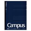 KOKUYO Note Campus Note Adult Campus Dotted A-lined A4 40 Sheets No-201AT-DB Navy Blue Body Size: W210xH297xD5mm258g