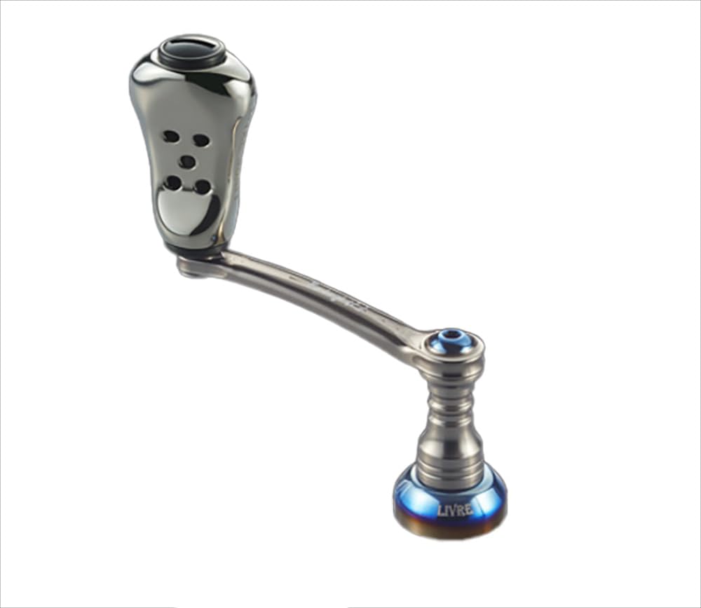 LIVRE 11492 Fairy 46 with Feeler Knob for Shimano Titanium S2, & Black, FY46-FES2-TIBK