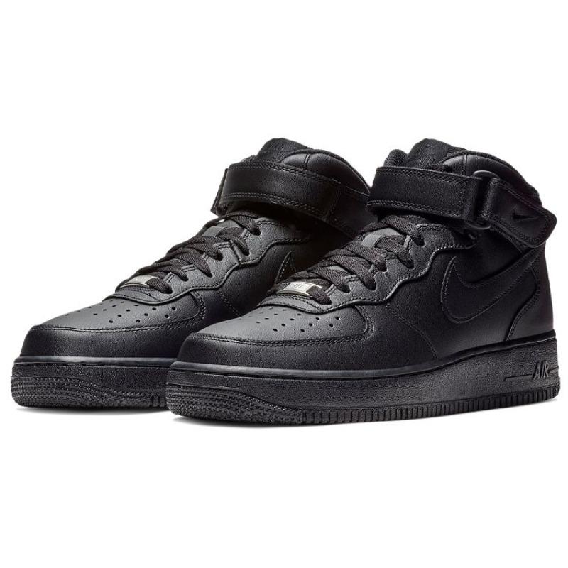 Nike Air Force 1 '07 Men's Mid Top Shoes Black CW2289-001