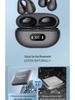 2025 New Wireless Air Conduction Ear Clip Headphones for Sports Running - Unisex In-Ear High-End Bluetooth