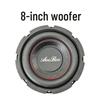 8-inch Dual Magnetic Subwoofer KTV Speaker with Heavy Bass for Home Theater