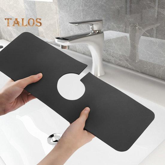 Sink Drain Pad Oil Absorption Splash-proof Drain Easy To Clean Easy Installation Sink Splash Pad Kitchen Supplies