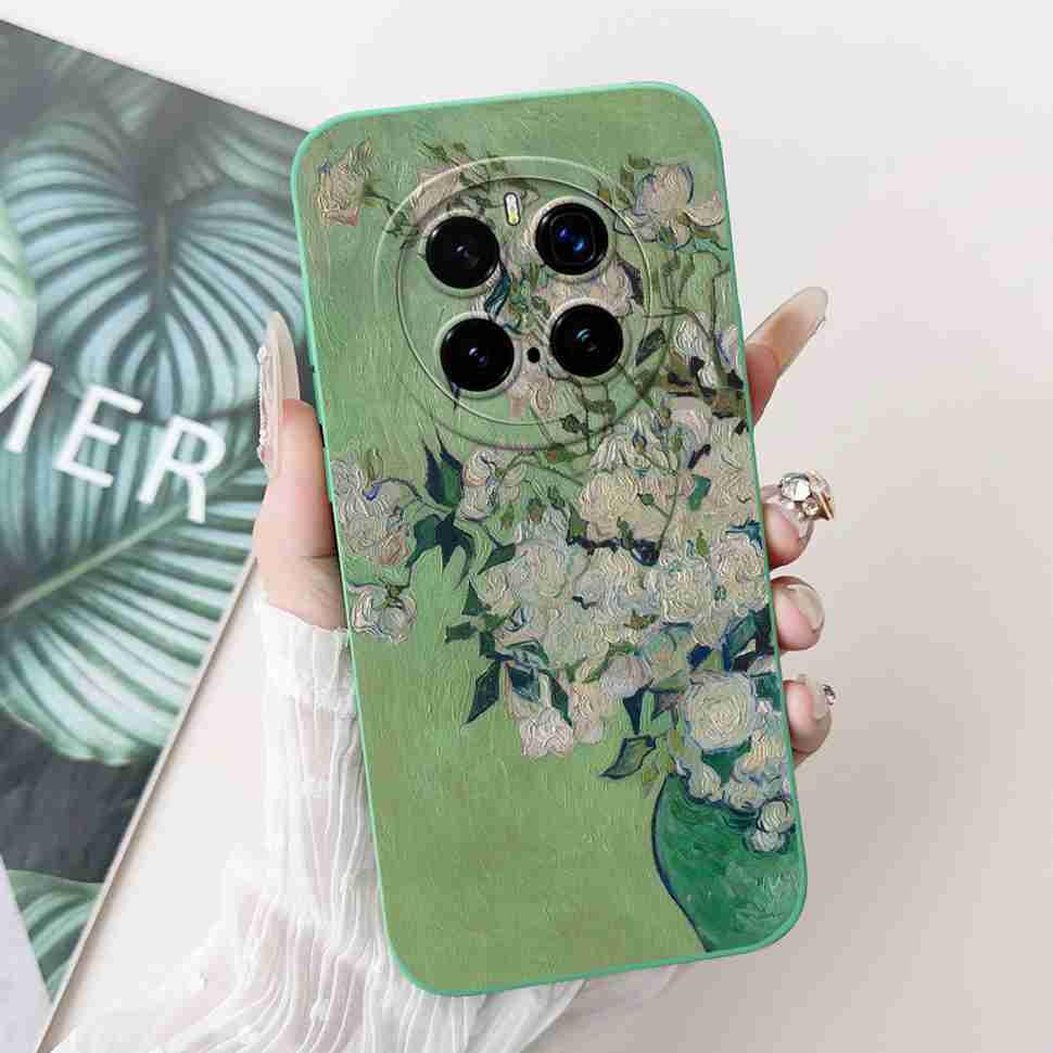 For Honor Magic7 Pro Case PTP-N49 Luxury Painted Cover Soft Silicone Phone Case For Honor Magic7 Magic 7 Pro Cover Funda Housing