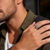 Stainless Steel Holiday Octopus Open Ring - Unisex RC-1133
