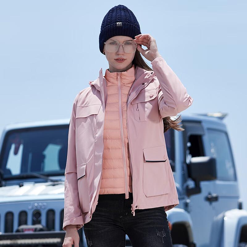 ARCTIC EXPERT Women's 3-in-1 Cool Silk Padded Jacket