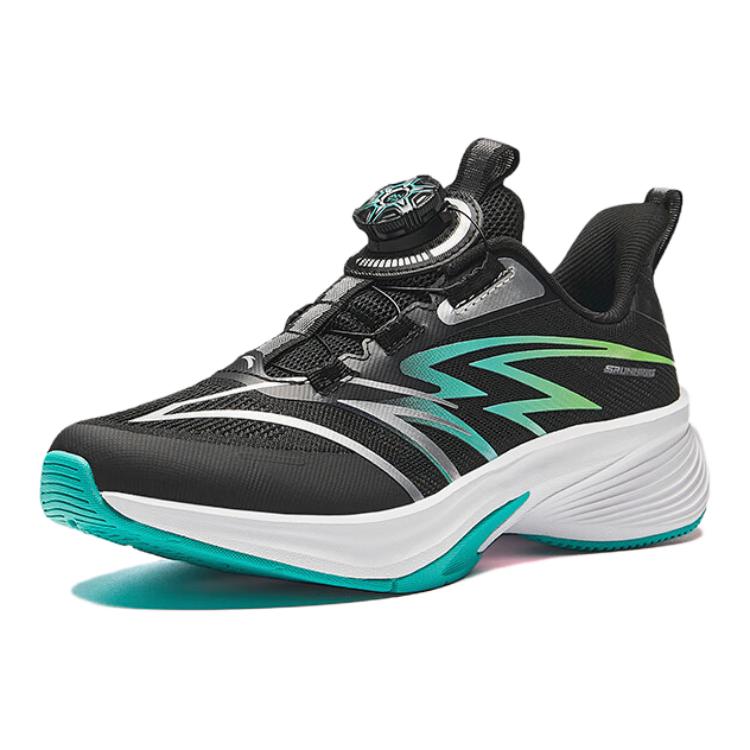 Anta Kids Hailang Lite 2.0 Sports Comfortable Shock Absorption Wear-Resistant Breathable Low-Top Running Shoes Kids Sneaker 312435513-3