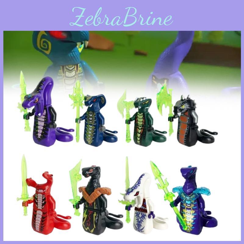 Ninjago Snake Building Blocks With Diy Assembly For Kids And Collectors