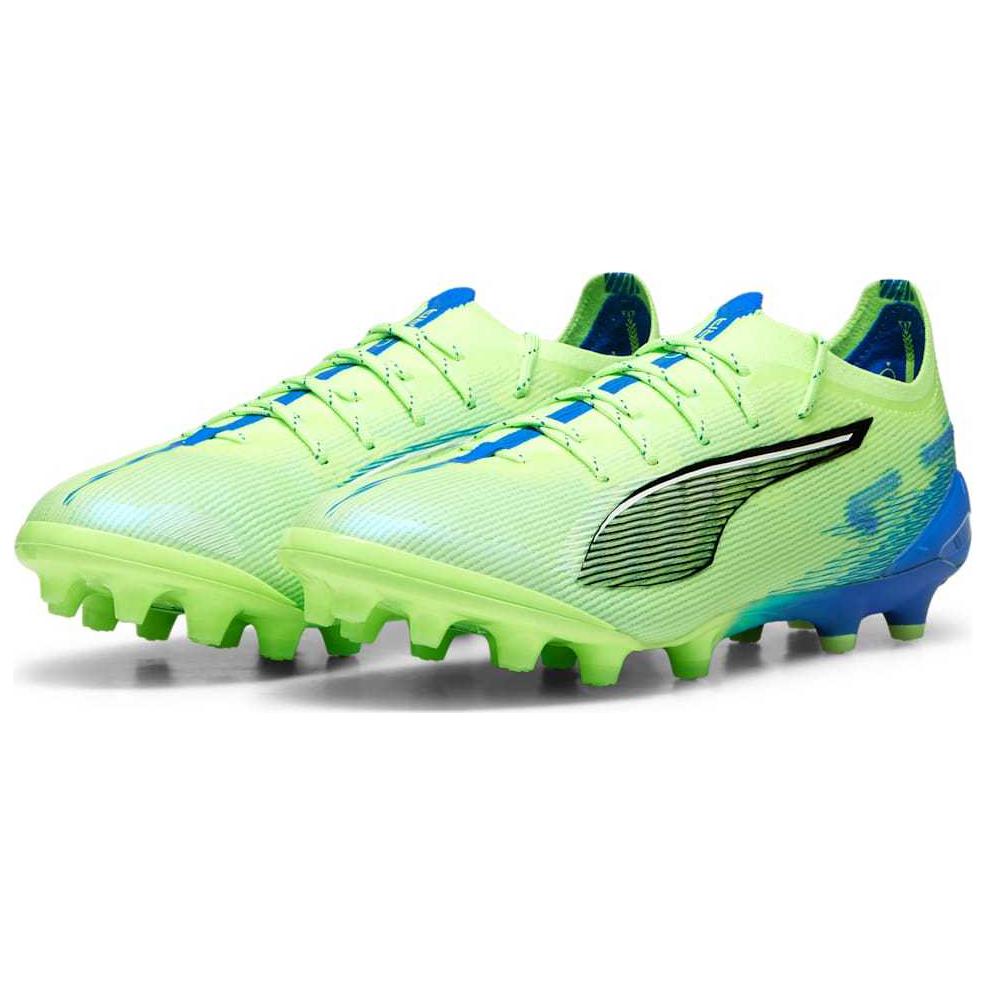 Puma Ultra 5 Series Ultimate Comfort Simple AG (Rubber Short Stud) Artificial Grass Soccer Shoes Men Soccer Shoes Green 108089-03