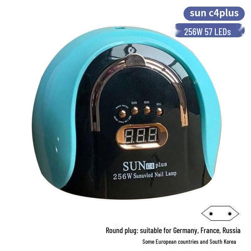 Dazzling 256W LED Nail Curing Lamp, Quick Dry Gel Lamp for Salon Use