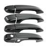 Carbon Fiber Door Exterior Handle Covers For 2018- Honda Accord W/ Smartkey