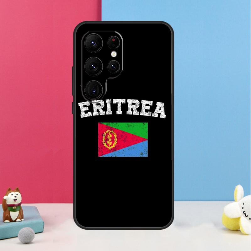 Eritrea Flag Case For Samsung Galaxy S24 S26 Ultra S20 S21 S22 S23 S25 Plus S10 S25 FE Back Cover Shell