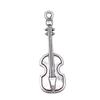 Musical Charms Multi Color Alloy Guitar Pendants For Music Themed Jewelry Making